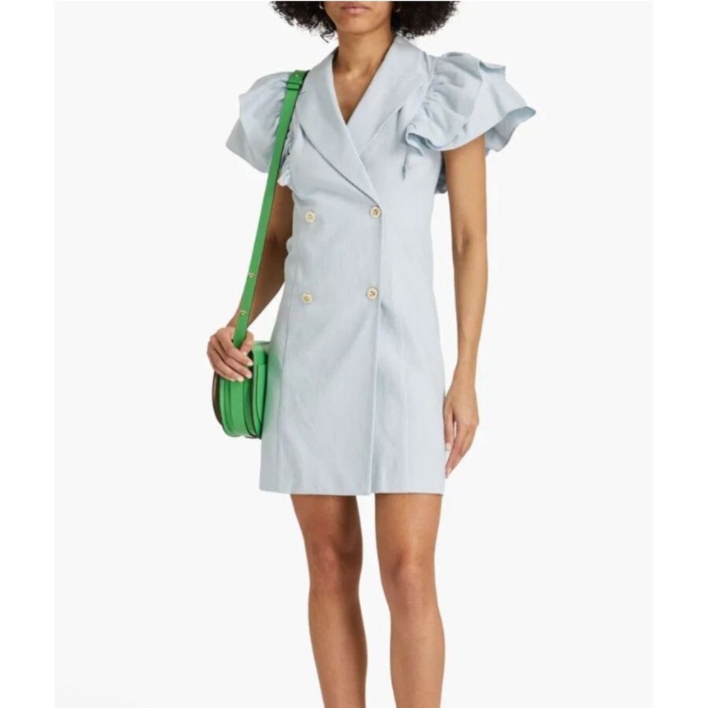 Sandro Button Dress